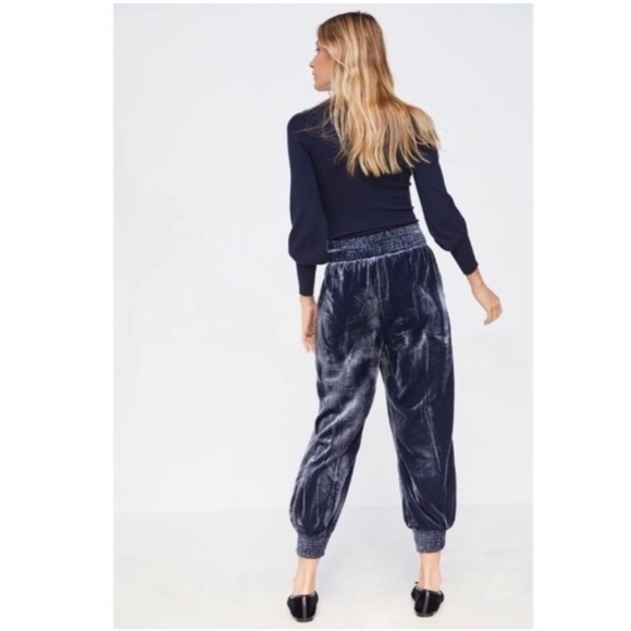Anthropologie Gloria Velvet Joggers NWT Size XL - Picture 4 of 14